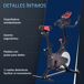 Bicicleta Estática Acero y ABS HOMCOM, deportes y ocio - fitness Bicicleta Estática Acero y ABS HOMCOM, deportes y ocio - fitness Multicolor