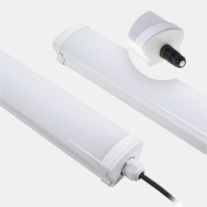 Downlight policarbonato cor branca columbite série 151cm