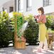 Jardinera con Enrejado Madera de Abeto Outsunny Jardinera con Enrejado Madera de Abeto Outsunny Marrón