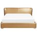 Beliani Cama Poliéster PARIS 215x228 Beliani Cama Poliéster PARIS 215x228 Dorado