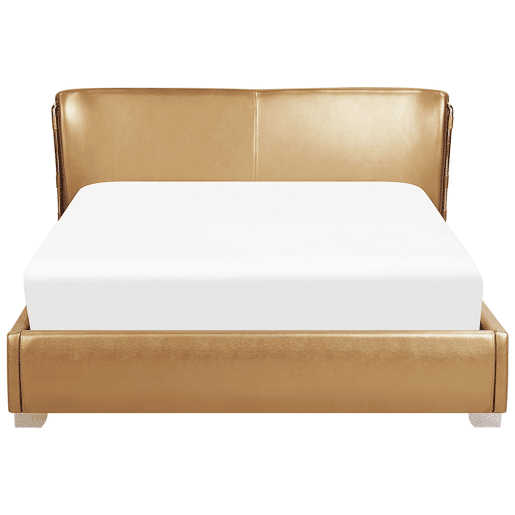 Cama Pele PARIS 160 x 200 cm Dourado