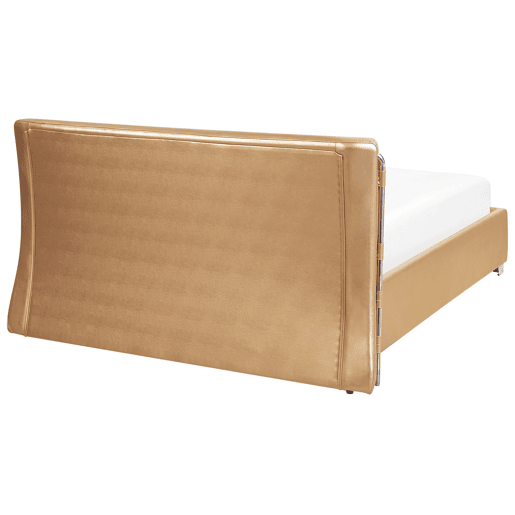Cama Pele PARIS 160 x 200 cm Dourado
