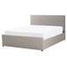 Beliani Cama con almacenaje Piel sintética ROCHEFORT 170x214 Beliani Cama con almacenaje Piel sintética ROCHEFORT 170x214 Gris Oscuro