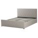 Beliani Cama con almacenaje Piel sintética ROCHEFORT 170x214 Beliani Cama con almacenaje Piel sintética ROCHEFORT 170x214 Gris Oscuro