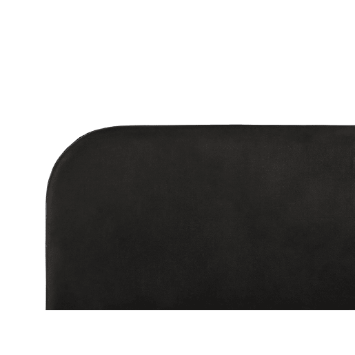Cama Veludo FLAYAT 180 x 200 cm Preto