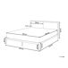 Beliani Cama Acero CLAMART 167x210 Beliani Cama Acero CLAMART 167x210 Negro