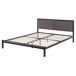 Beliani Cama Acero CLAMART 167x210 Beliani Cama Acero CLAMART 167x210 Negro