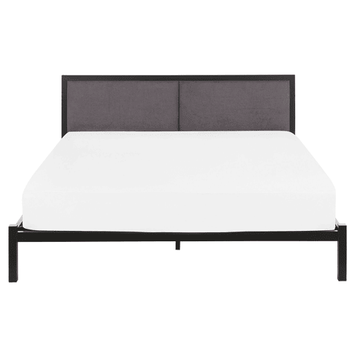 Beliani Cama Aço CLAMART Beliani Cama Aço CLAMART
