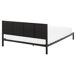Beliani Cama Acero CLAMART 167x210 Beliani Cama Acero CLAMART 167x210 Negro