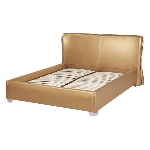 Cama Pele PARIS 140 x 200 cm Dourado