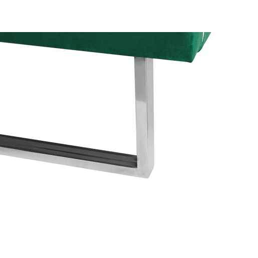 Cama Veludo BELLOU 140 x 200 cm Verde