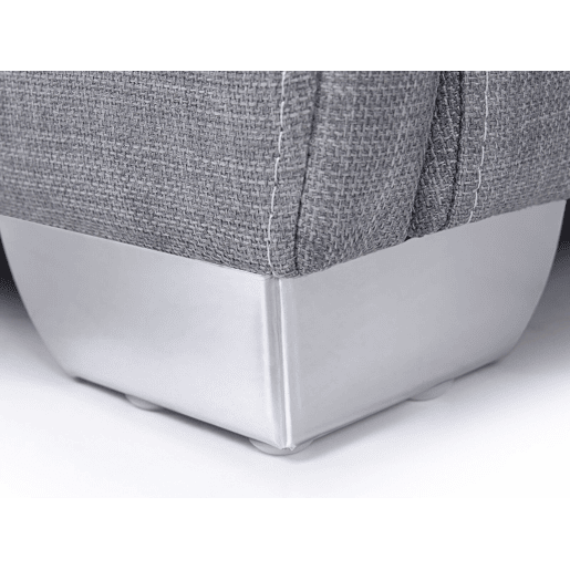 Cama Tecido PARIS 140 x 200 cm Cinzento Cama Tecido PARIS 140 x 200 cm Cinzento