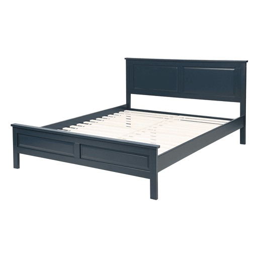 Cama Pinho OLIVET 140 x 200 cm Azul escuro