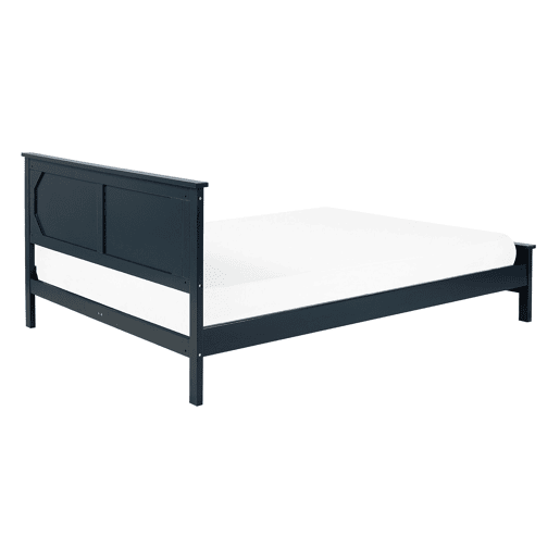 Cama Pinho OLIVET 140 x 200 cm Azul escuro