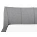 Beliani Cama de agua Terciopelo NANTES 168x237 Beliani Cama de agua Terciopelo NANTES 168x237 Gris Claro