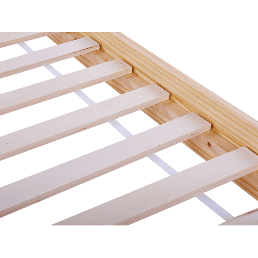 Cama Madeira CARNAC 180 x 200 cm Castanho claro