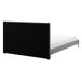 Beliani Cama Terciopelo LIMOUX 147x213 Beliani Cama Terciopelo LIMOUX 147x213 Gris