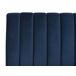 Beliani Cama Terciopelo MARVILLE 198x225 Beliani Cama Terciopelo MARVILLE 198x225 Azul Marino