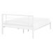 Beliani Cama Acero CUSSET 147x209 Beliani Cama Acero CUSSET 147x209 Blanco