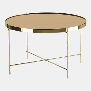 Mesa de apoio LUCEA Vidro de segurança (temperado) Dourado