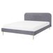 Beliani Cama Terciopelo FLAYAT 173x215 Beliani Cama Terciopelo FLAYAT 173x215 Amarillo