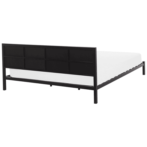 Cama Metal CLAMART 180 x 200 cm Cinzento