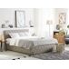 Beliani Cama con almacenaje Piel sintética ROCHEFORT 190x214 Beliani Cama con almacenaje Piel sintética ROCHEFORT 190x214 Gris Oscuro