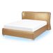 Beliani Cama LED Piel PARIS 175x228 Beliani Cama LED Piel PARIS 175x228 Dorado
