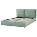 Beliani Cama con almacenaje Terciopelo BAJONNA Beliani Cama con almacenaje Terciopelo BAJONNA Verde