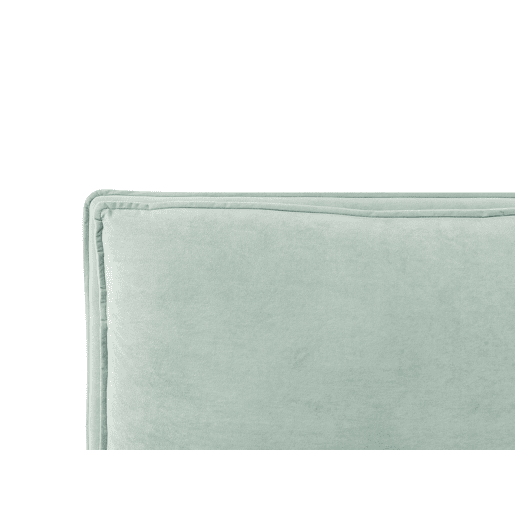 Cama baú Veludo BAJONNA 160 x 200 cm Verde menta