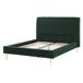 Beliani Cama Terciopelo MARVILLE 162x225 Beliani Cama Terciopelo MARVILLE 162x225 Arena