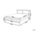 Beliani Cama Madera de pino OLIVET 188x208 Beliani Cama Madera de pino OLIVET 188x208 Azul