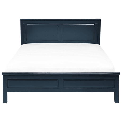 Cama Pinho OLIVET 180 x 200 cm Azul escuro