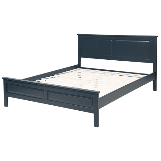 Cama Pinho OLIVET 180 x 200 cm Azul escuro