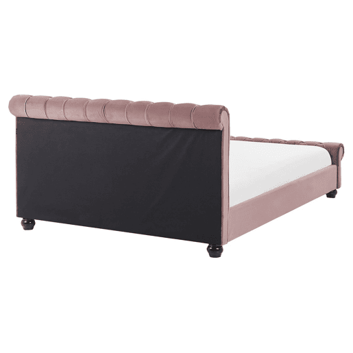Beliani Cama Veludo AVALLON