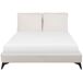 Beliani Cama Chenilla MELLE 175x240 Beliani Cama Chenilla MELLE 175x240 Beige