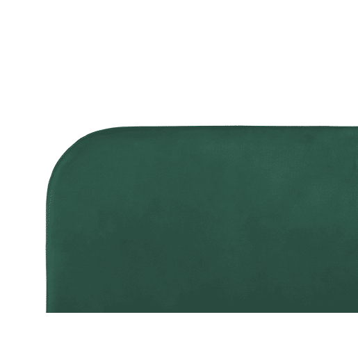 Cama Veludo FLAYAT 160 x 200 cm Verde esmeralda