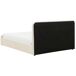 Beliani Cama con almacenaje Lino sintético RENNES 150x217 Beliani Cama con almacenaje Lino sintético RENNES 150x217 Beige