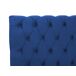Beliani Cama Terciopelo AVALLON 172x233 Beliani Cama Terciopelo AVALLON 172x233 Azul Marino