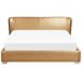 Beliani Cama LED Piel PARIS 215x228 Beliani Cama LED Piel PARIS 215x228 Dorado
