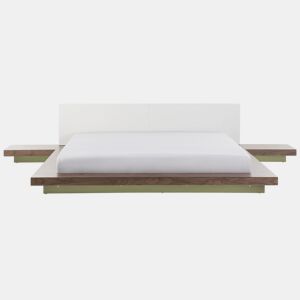 Beliani Cama com LED MDF ZEN