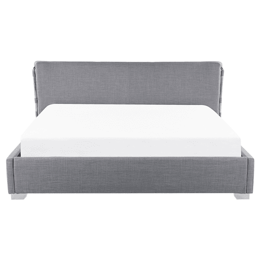 Cama Tecido PARIS 160 x 200 cm Cinzento Cama Tecido PARIS 160 x 200 cm Cinzento
