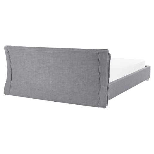 Cama Tecido PARIS 160 x 200 cm Cinzento Cama Tecido PARIS 160 x 200 cm Cinzento