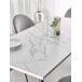 Beliani Mesa de comedor SANTIAGO 80x160 Beliani Mesa de comedor SANTIAGO 80x160 Blanco