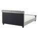 Beliani Cama Terciopelo AVALLON 152x233 Beliani Cama Terciopelo AVALLON 152x233 Gris Claro