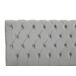 Beliani Cama Terciopelo AVALLON 152x233 Beliani Cama Terciopelo AVALLON 152x233 Gris Claro