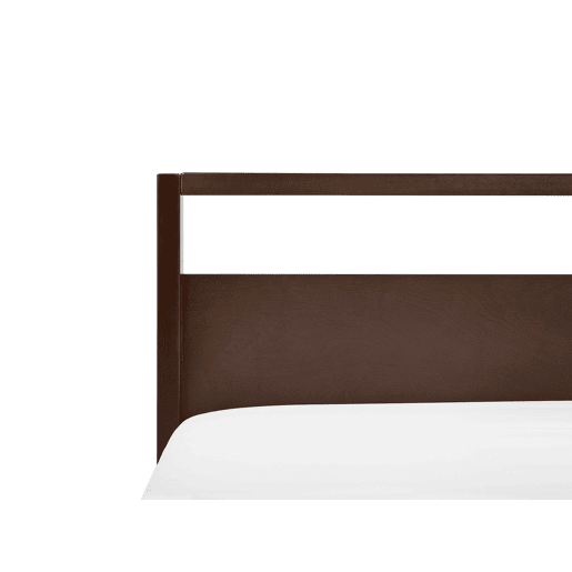 Cama Pinho GIULIA 140 x 200 cm Castanho escuro