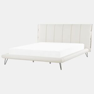 Cama Pele sintética BETIN 180 x 200 cm Creme
