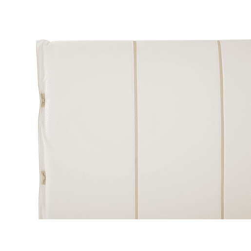 Cama Pele sintética BETIN 180 x 200 cm Creme