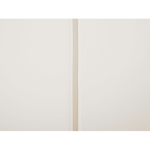 Cama Pele sintética BETIN 180 x 200 cm Creme